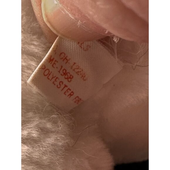Plush White Pink Pig Mouse American Wego 1968 1960s RARE 8” Stuffed Animal READ - Picture 9 of 16